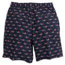 Ebb Tide Swim Trunk: American Marlin