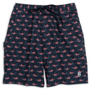 Ebb Tide Swim Trunk: American Marlin