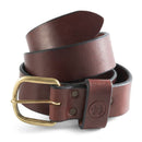 Leather Belt: Brown