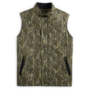 Warner Quilted Vest: Bottomland