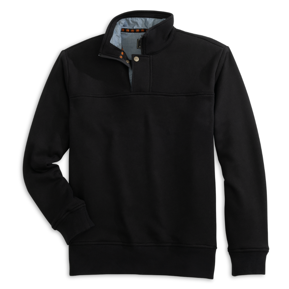 Sportsmans 1/4 Zip: Black