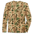 Oceanside Crew Neck: Traditions Camo Brown