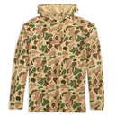 Oceanside Hoodie: Heybo Traditions Camo Brown