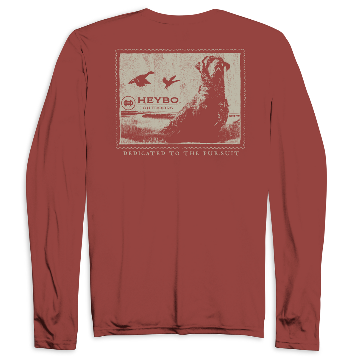 Weathered Lab Stamp Long Sleeve