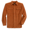 Darden Corduroy Shirt: Rust
