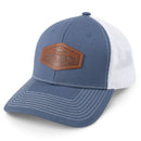 Leather Marlin Patch Meshback Trucker