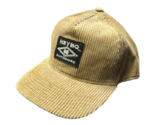 Felt Patch Corduroy Hat