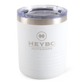 12 oz Lowball Tumbler: White