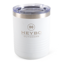 12 oz Lowball Tumbler: White