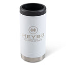12 oz Slim Can Cooler: White