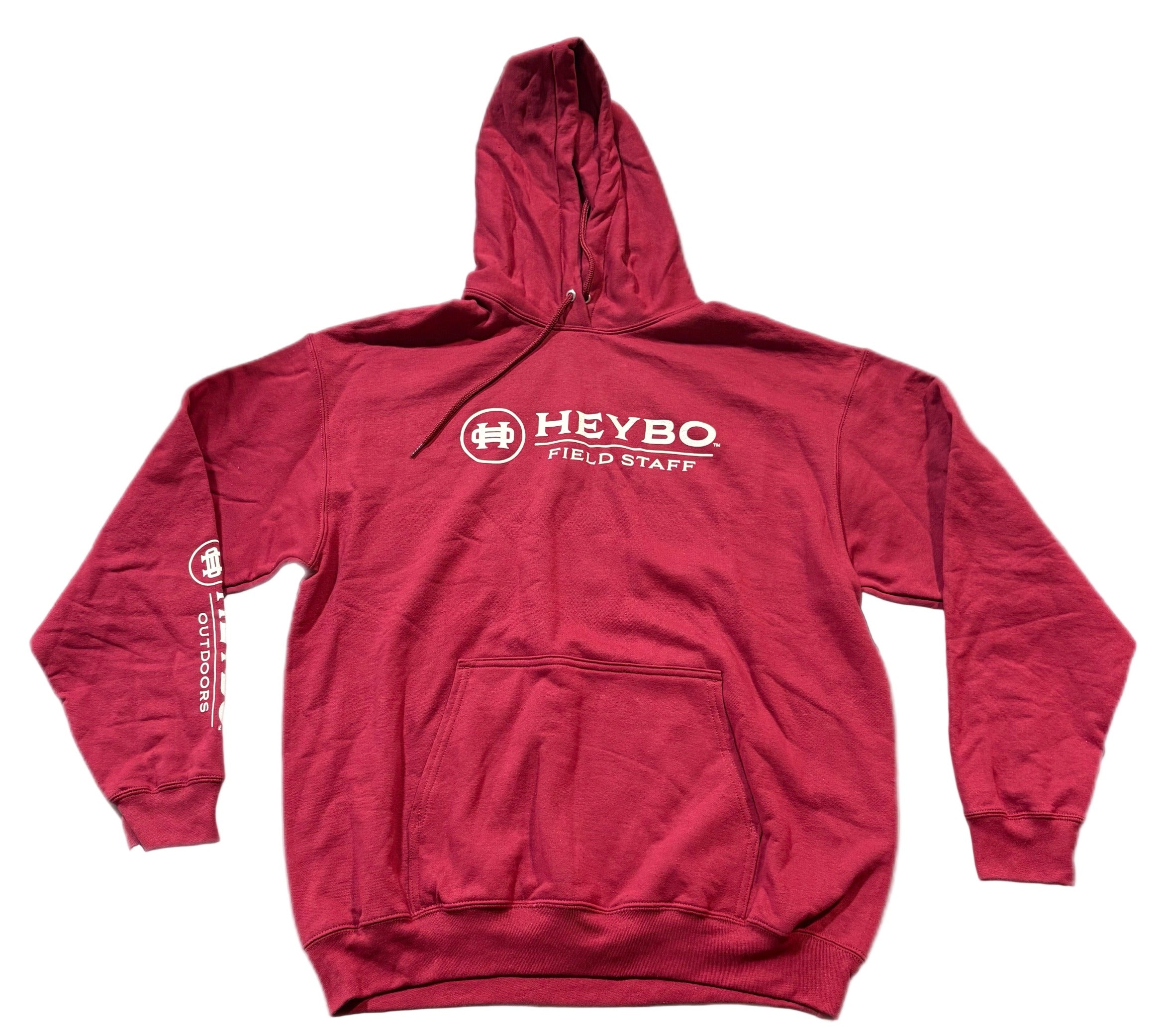 Field Staff Hoodie: Cardinal