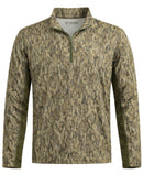 Wanderer 1/4 Zip: Mossy Oak Bottomland