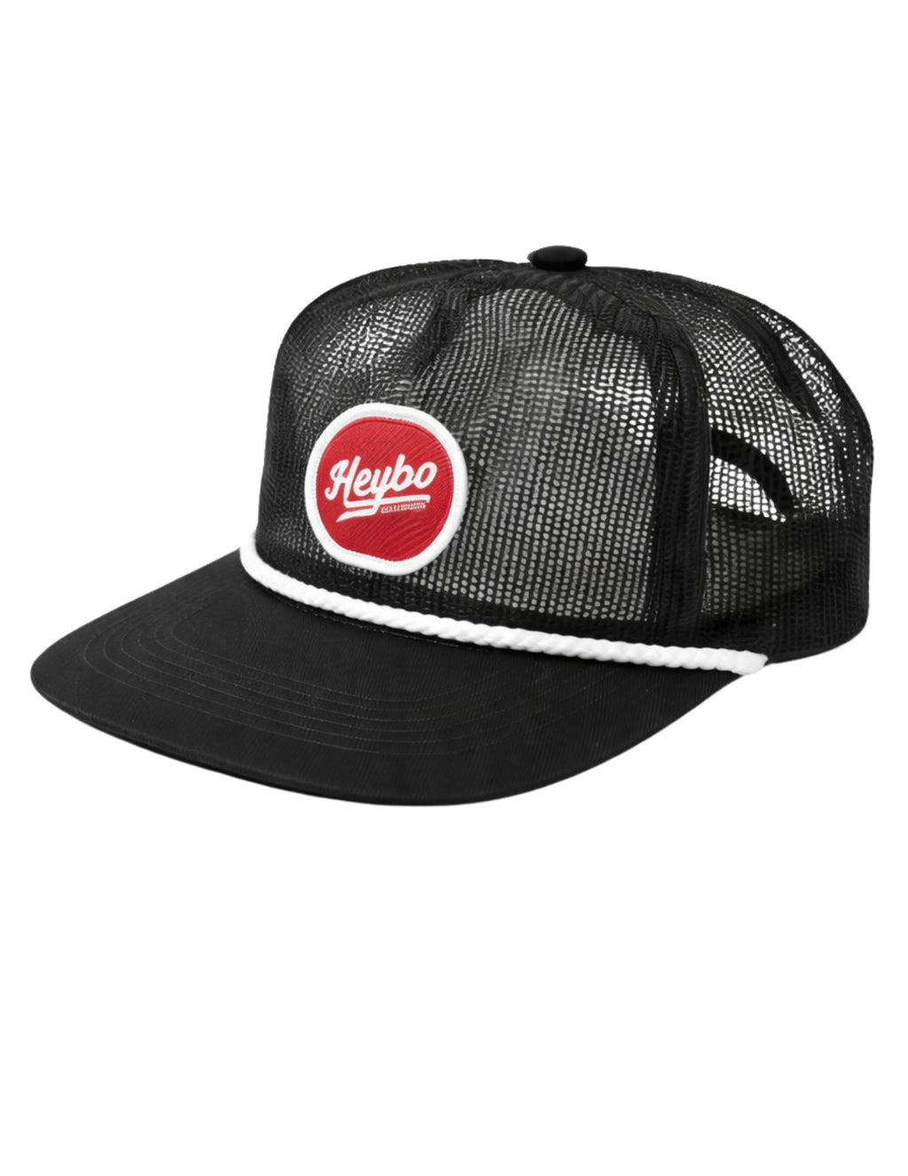 Vintage Label Full Mesh Rope Hat