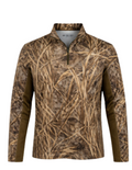Wanderer 1/4 Zip: Realtree Max 7