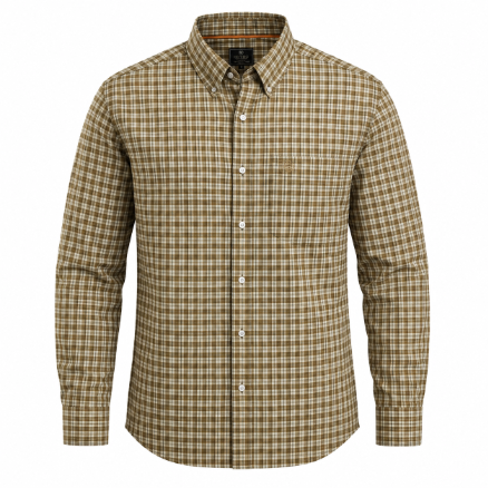 Spence Dress Shirt: Apricot