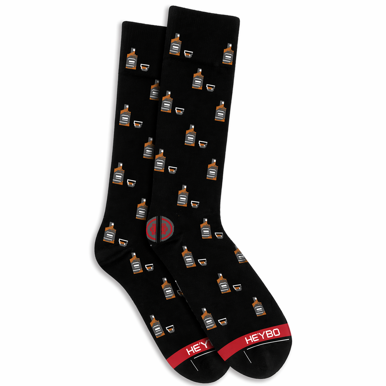 Heybo Sock: Bourbon Glasses