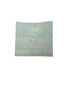 Heybo Logo Decal: White