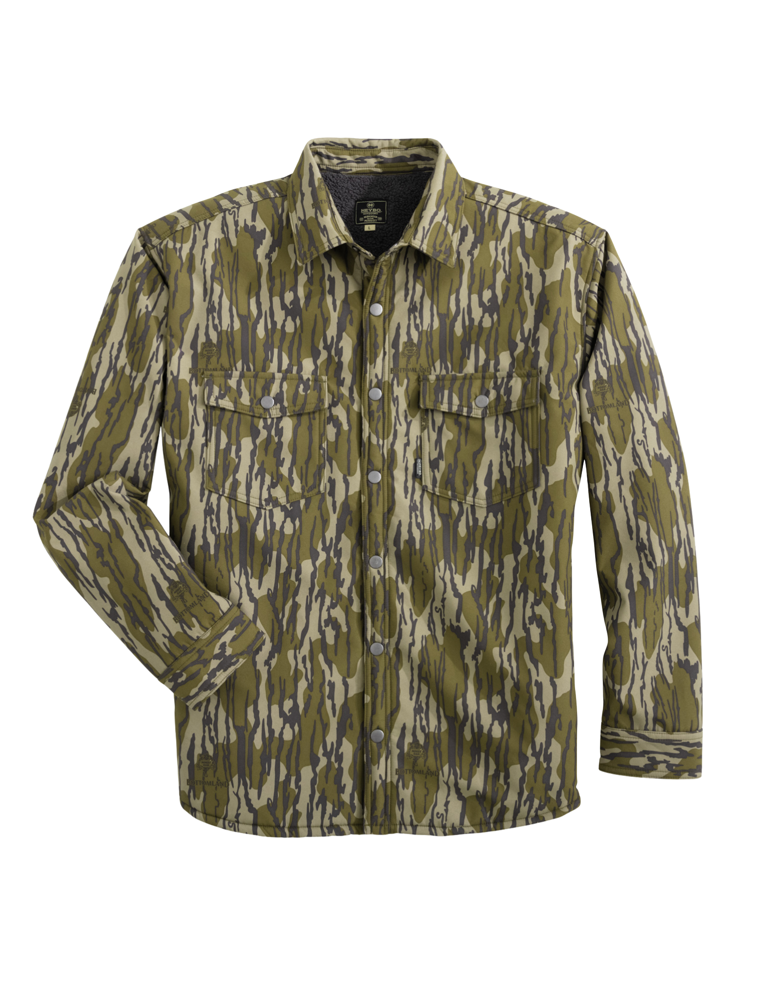 Timbers Jac Shirt: Mossy Oak Bottomland